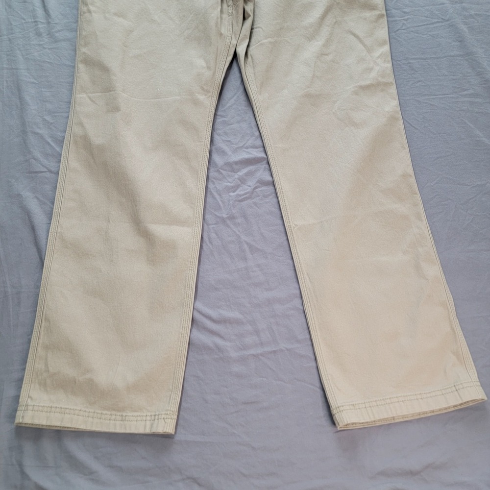 New Duluth Flex Fire Hose Pants Men's 42x34 Brown 5 Pocket Canvas Durability NWT - Picture 3 of 12